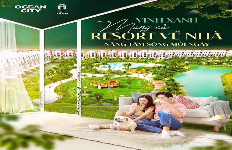 ✨ VỊNH XANH – MANG CẢ RESORT VỀ NHÀ, NÂNG TẦM SỐNG MỖI NGÀY